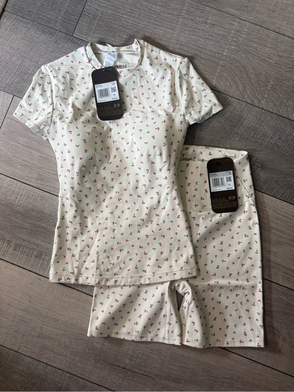 Nike SKIMS- Matte Ditsy Floral Set - NWT